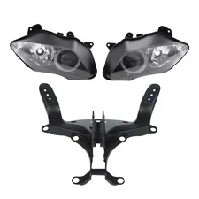 Front Headlight Lamp & Upper Fairing Stay Bracket Fit For Yamaha YZFR1 2007-2008