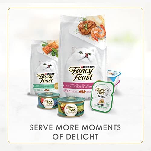 Purina Fancy Feast Tender Beef Feast Classic Grain Free Wet Cat Food Pate - 3... - Picture 5 of 9