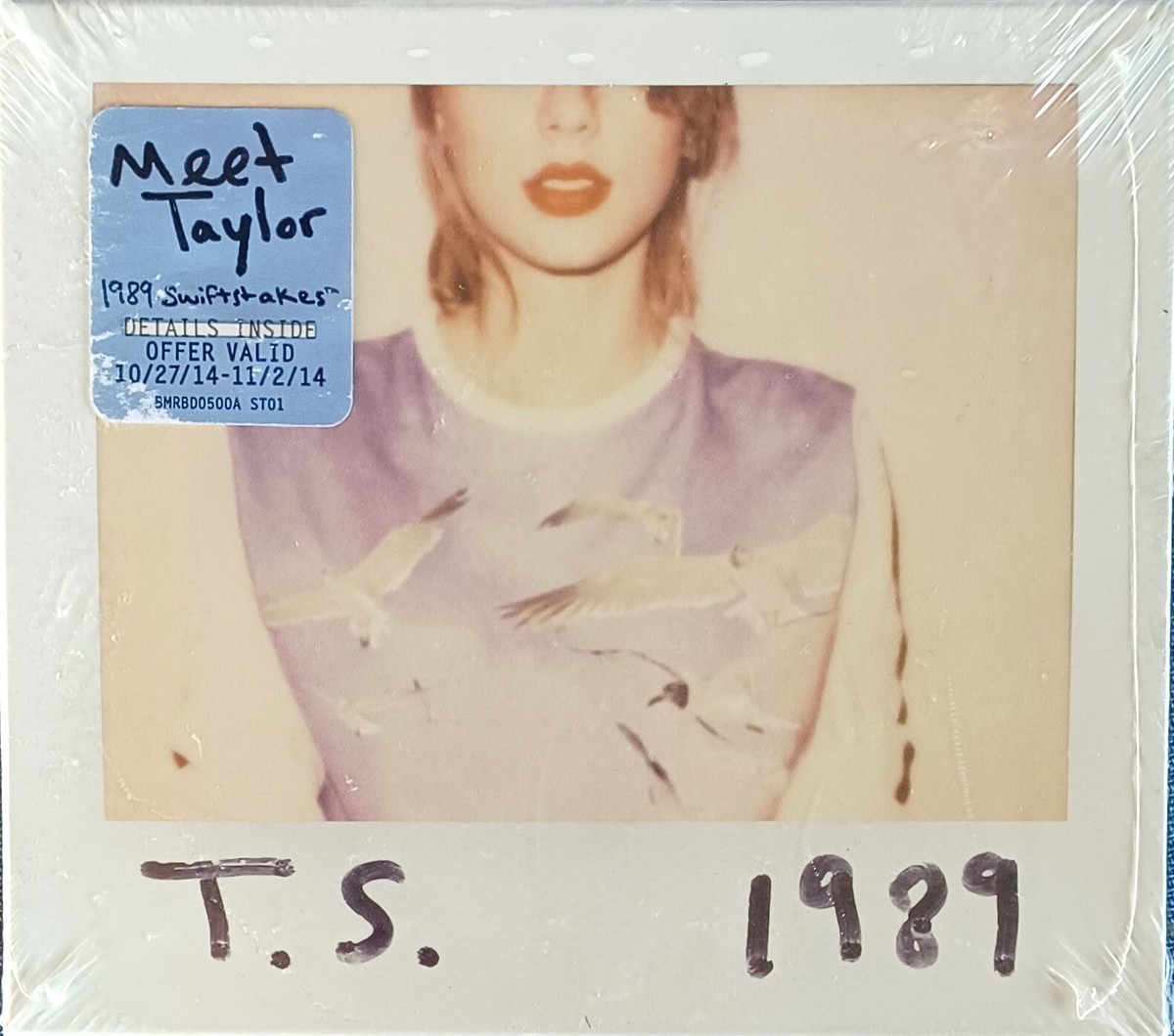 TAYLOR SWIFT - T.S. 1989 - BIG MACHINE - CD WITH HYPE