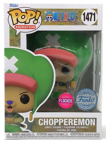 Funko Pop! One Piece Chopperemon Flocked #1471 Special Edition with Protector
