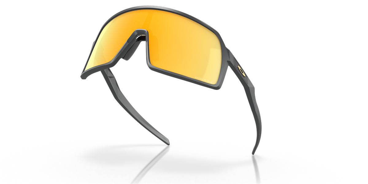 極美品　USA製　オークリー SUTRO S スートロ　PRIZM 24K Oakley Sutro S Prizm 24k Lenses, Matte Carbon Frame Men's
