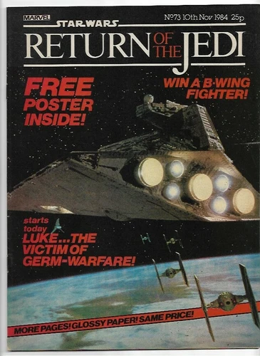 Star Wars Return of the Jedi #73 Weekly VG (1984) Marvel Comics UK