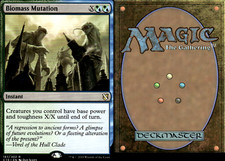 Magic the Gathering -MTG-Biomass Mutation 