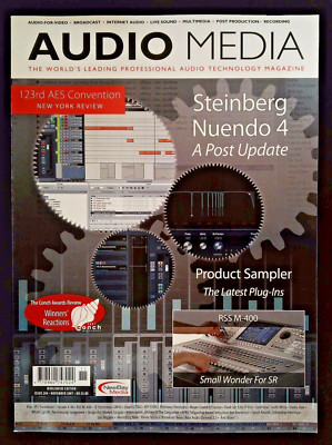 Audio Media Magazine November 2007 mbox1406 - No.204 - Steinberg Nuendo 4