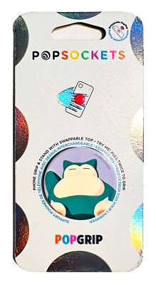 Popsocket Back Pop Socket Cover Replacement Black — Adhesive