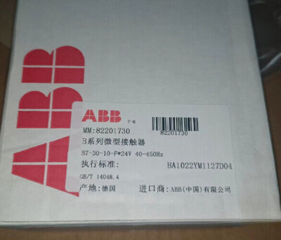 1pcs ABB B7-30-10-F 24V 40-450Hz Mini Contactors Fast delivery