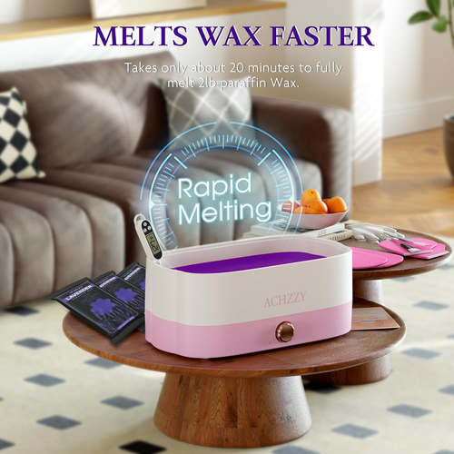 Natural Paraffin Wax Refills, 6 Pack Paraffin Wax Blocks of Lavender Scent for P - Picture 3 of 12