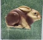 Vtg Marx Plastic 50s Mechanical Wind Up Brown Rabbit From Target Hunt Game Works