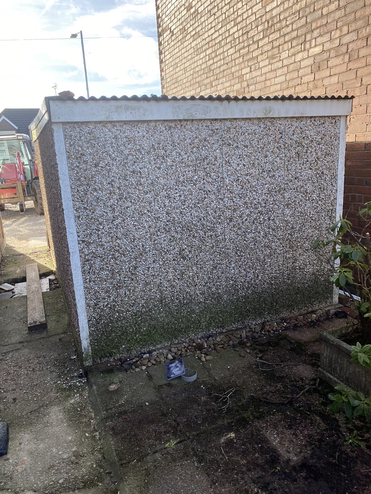 concrete sectional garage eBay