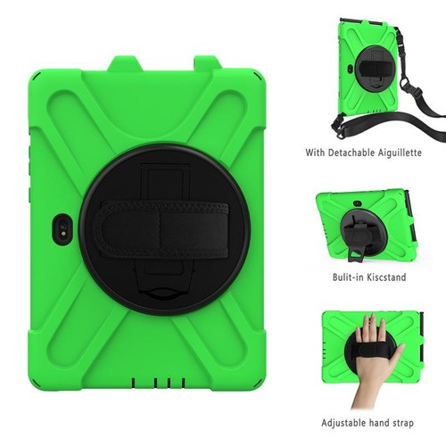 Stand Case Samsung Tab Active 2 3 Pro / 4 Pro / Shockproof Shoulder Strap T545 - Picture 26 of 28