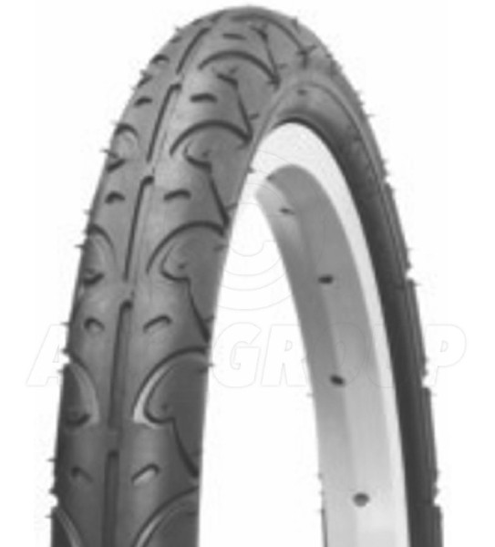 Fahrradreifen Bike Reifen - Bmx / Freestyle - 12 ¼ X 2 ¼ - Hochwertig Schwarz-image