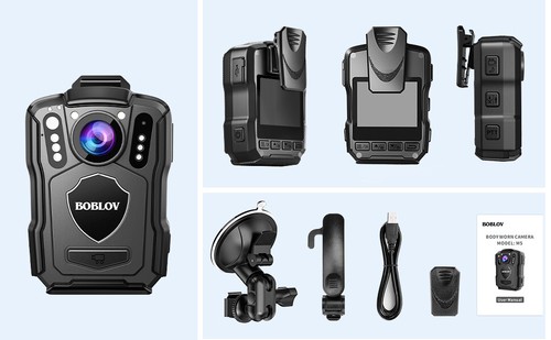BOBLOV GPS Enabled 1440P Body Mounted Cam 2K Police Body Camera Law Enforcement - Picture 13 of 13