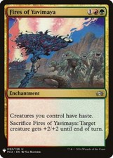 1 x Fires of Yavimaya - Mystery Booster / The List - NM-Mint - MTG