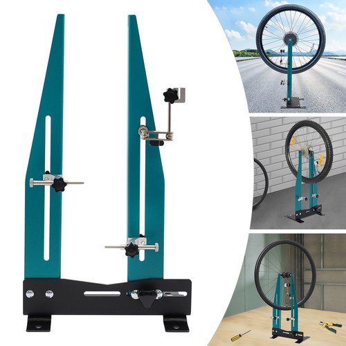 Wheel Truing Stand Professional Bicycle Wheel Maintenance with Spoke Wrench - Picture 3 of 23