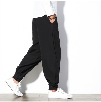Men's Women's Casual Comfy Baggy Harem 