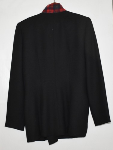 Giacca top Ann Taylor vintage anni 80 con cravatta sciarpa taglia 6 spalline ufficio - Foto 6 di 6