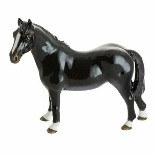 Beswick schwarzes Reitpony JBH49