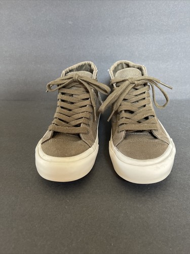 Vans Court Mid Tornado Verde Ejército Zapatos de Skate M 5.5-W 7 - Imagen 6 de 10