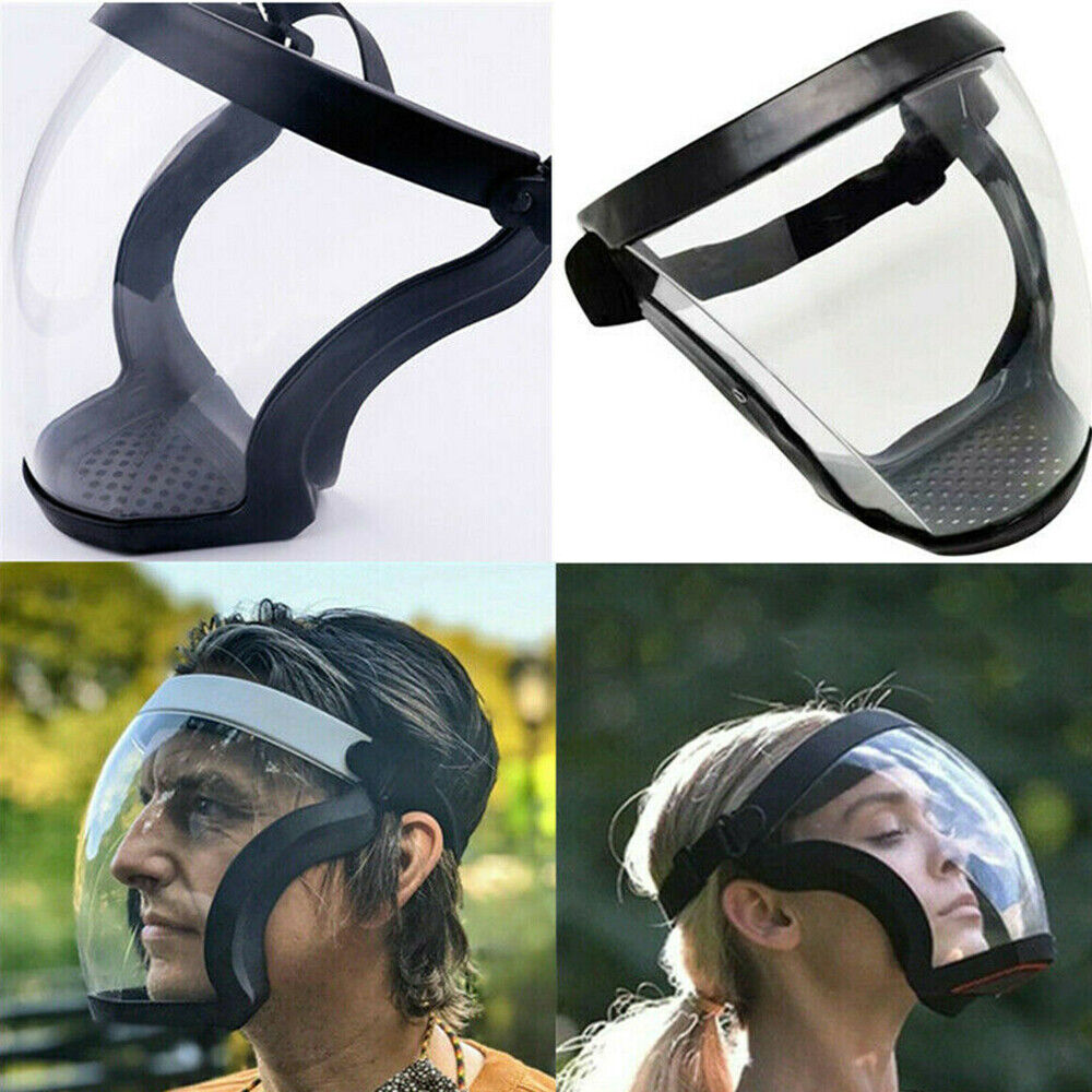 Cycling Helmets Transparent Nose Guard Face Shield Carbon Fiber Protective  Mask With Adjustable Elastic Wrap Strap For Soccer Basketball Spo 2024 from  mucho, $20.28