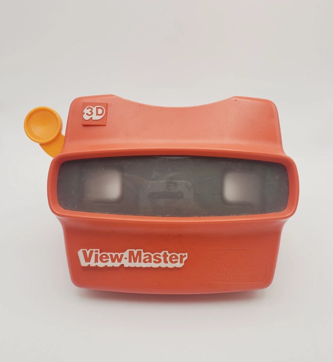 Vintage View Master 3D Viewer Red Classic Viewmaster Toy Slide Viewer