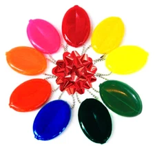 3 Oval Squeeze Purses  | Multi-Purpose Comes in Popular Colors | Made in USA