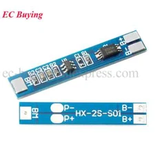 2S 7.4V-8.4V 2A-3A Li-ion Lithium Battery Charger Protection Board