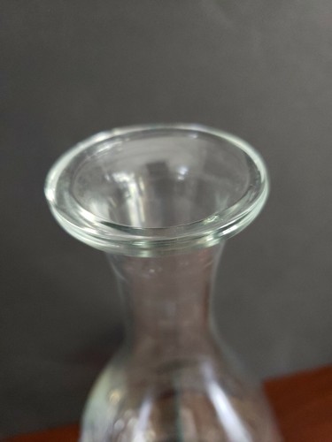 Glass Vase Wine Things Handmade in Romania Mosaic Black Red Gold - Picture 9 of 12