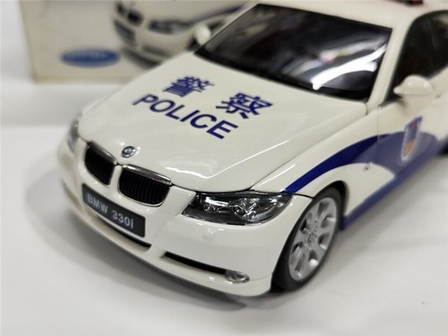 para WELLY PARA BMW para coche de policía 330i camión 1/18 modelo preconstruido - Imagen 9 de 11