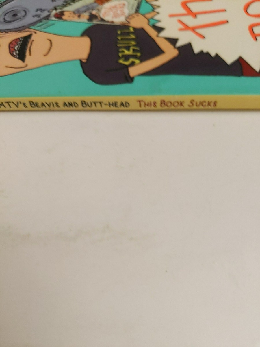 Beavis And Butt-Head This Book Sucks | eBay