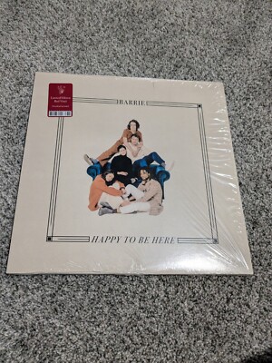 Barrie - Happy To Be Here Cherry Transparent Red Color Vinyl LP