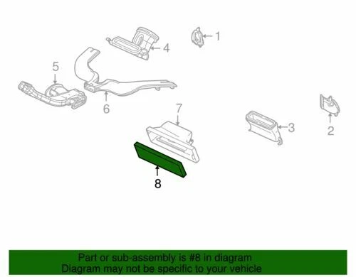 Filtro de aire de cabina genuino GM 2002-2007 Saturn Chevrolet Vue Equinox 19210362 Foto 2 de 2