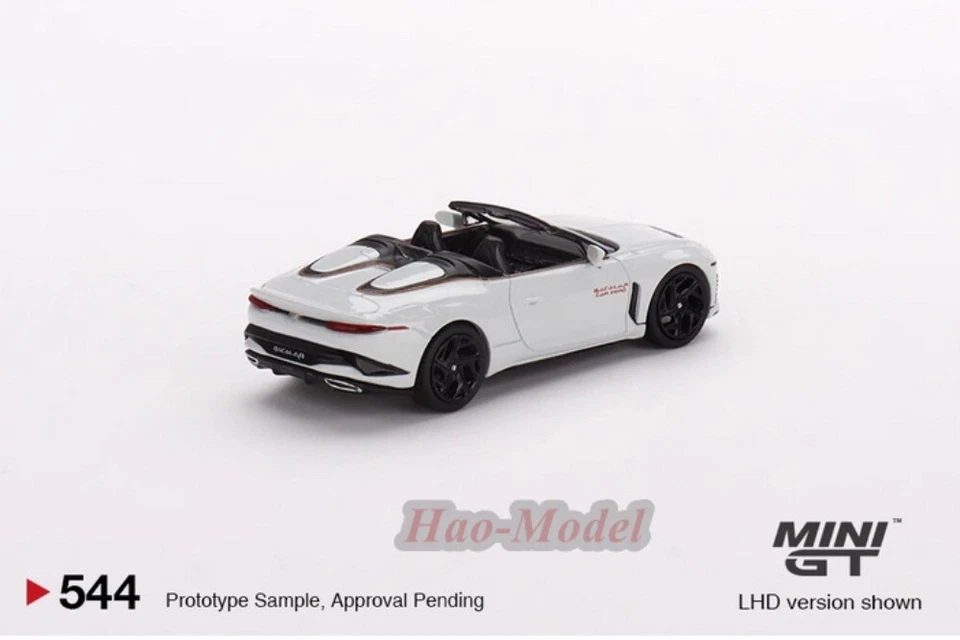 TSM MINIGT 1:64 Bentley Mulliner Modelo de Coche Aleación Diecast Hobby Exhibición Adornos Foto 3 de 4