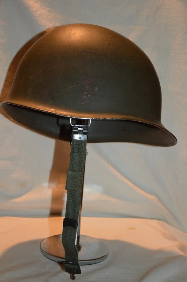 COQUE CASQUE AMERICAIN Mle PARACHUTISTE POST WAR-GUERRE DU VIETNAM-PARATROOPER - Photo 2/4