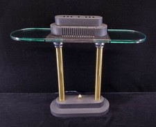 Retro Halogen Desk Lamp Metal W Thick Glass B...