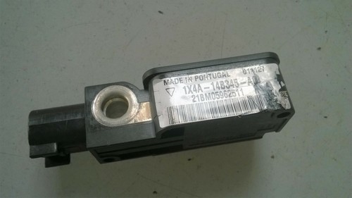 Airbag sensor Jaguar X-Type ́02 CF1_ 2.5 V6 AWD 1X4A-14B345-AC 21BM05962511 - Imagen 1 de 6