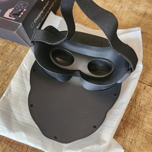 Lunar Lights Led Mask Light Up Mask Rave Cosplay Manual Model Batteries Inc. - Picture 4 of 7