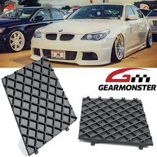 2X Gitter Grill Blende Vorne Stoßstange Abdeckung Für BMW 5er E60 E61 M Sport