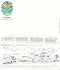 Weather Blank GB FDC Envelope (no stamps) 2001 (85535)