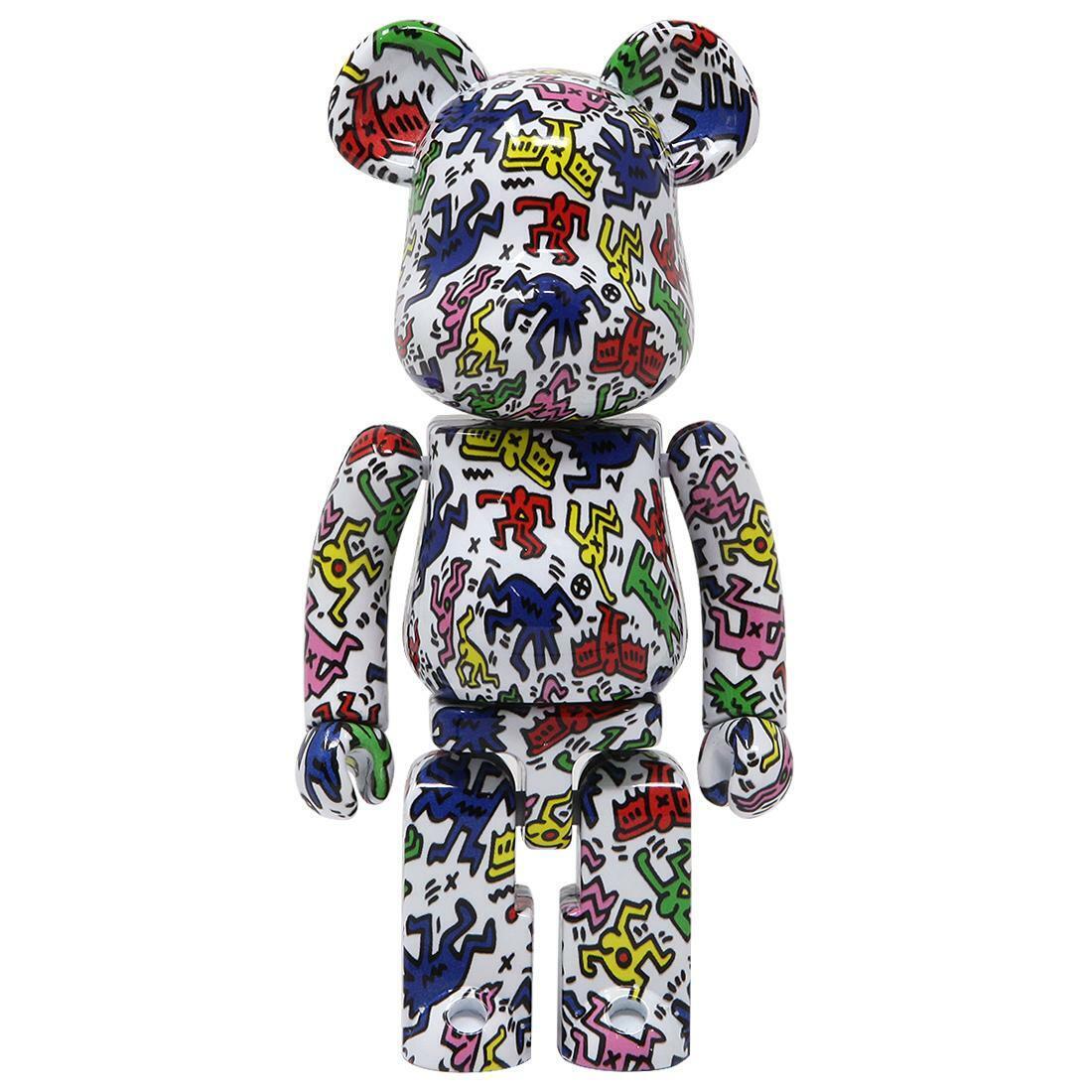 MEDICOM TOY - BE@RBRICK KEITH HARING #8 100%+400％ Be@rbrick Keith Haring #8 100% & 400% Collectible Set by