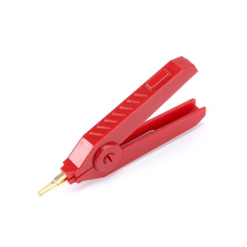 LCR SMD Alligator Kelvin Clip Duckbill Test Clamp Copper Gold Plated Clips New - Picture 3 of 16