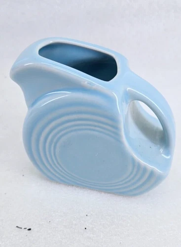 MINI DISK PITCHER creamer sky blue NEW FIESTA  5 OZ.