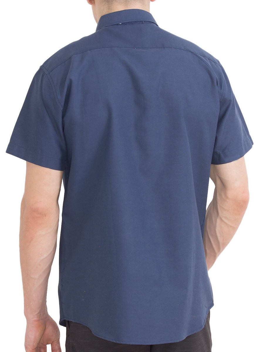 Oxford 4 Pack Men's Short Sleeve Button Down Dress Shirt