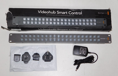 New BlackMagic Design Videohub Smart Control VHUB/WSC 40 Switch Rack Mount Panel