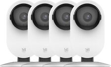 YI 4pc Security Home Camera 1080p 2.4G WiFi Night Vision Smart Indoor IP Cam