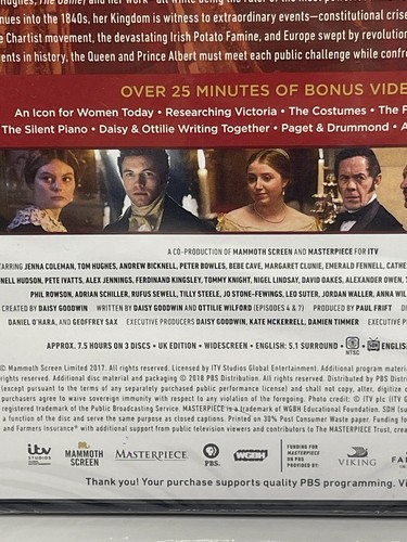 NEW! Victoria The Complete Second Season (Dvd, 2018 TV Series, Season 2) Cad - Picture 4 of 6