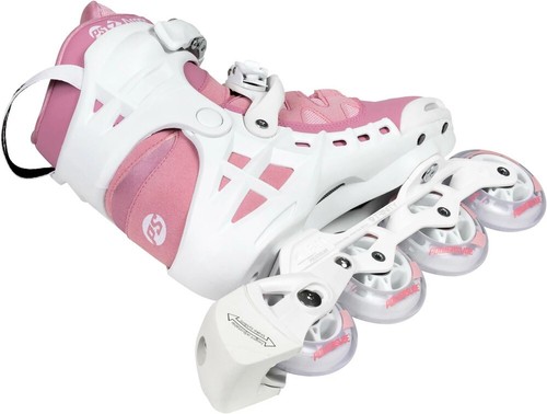Powerslide Damen Inliner Damen Inline Skates Phuzion Argon Rose 80 Trinity 11174 - Bild 19 von 35