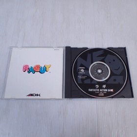 Raguy NeoGeo CD NCD ADK Used Japan Action Boxed Tested Working 1994 Video Game