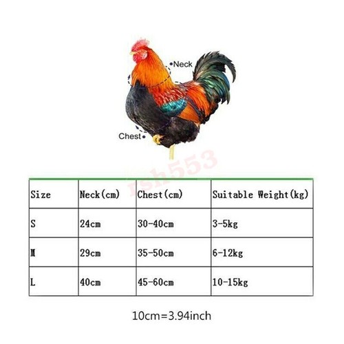2024 Brand New Chicken Harness Leash Set For Duck Goose Small Pet Breathable AU - Picture 4 of 19