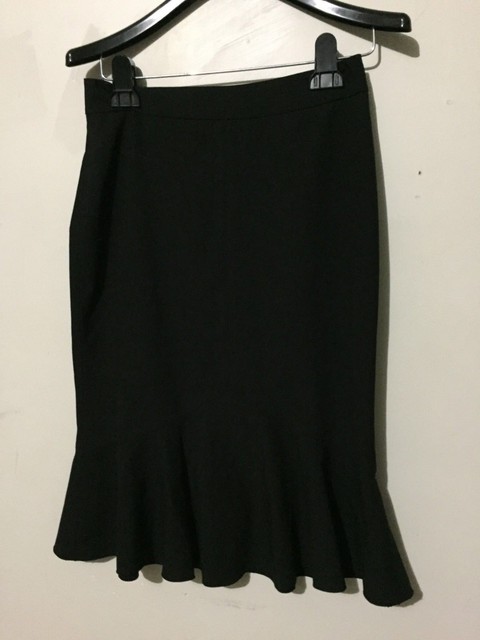 black cocktail skirt