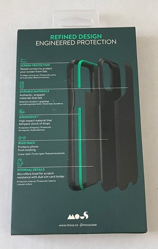 Funda de cuero Mous Contour para Apple iPhone 11 Pro Max - Marrón - Imagen 2 de 3